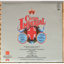 The Royal Choral Society / London Philharmonic Orchestra / Arthur Bliss / Andrew Davis Crown Imperial Vinyl LP USED