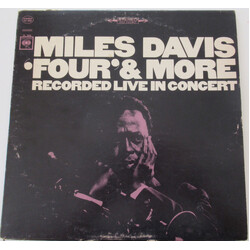 Miles Davis Four' & More Recorded Live in Concert Vinyl LP USED