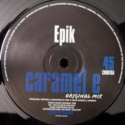 Epik Caramel E Vinyl 12" USED