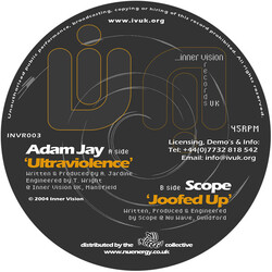 Adam J / Scope (5) Ultraviolence / Joofed Up Vinyl 12" USED