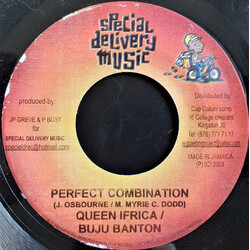 Queen Omega / Buju Banton Perfect Combination Vinyl 7" USED