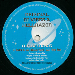 Original DJ Vibes / Hellrazor Future Sounds Vinyl 12" USED