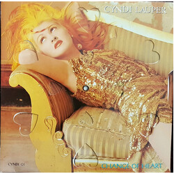 Cyndi Lauper Change Of Heart Vinyl 7" USED