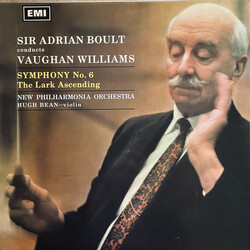 Sir Adrian Boult / Ralph Vaughan Williams Symphony No. 6, The Lark Ascending Vinyl LP USED