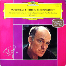 Sviatoslav Richter / Sergei Vasilyevich Rachmaninoff Klavierkonzert Nr. 2 In C-moll = Piano-Concerto No. 2 In C Minor / 6 Preludes Vinyl LP USED