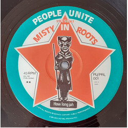 Misty In Roots See Them Ah Come / How Long Jah Vinyl 12" USED