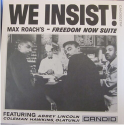 Max Roach We Insist! Max Roach's Freedom Now Suite Vinyl LP USED
