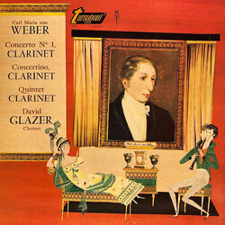Carl Maria von Weber / David Glazer Concerto Nº 1, Clarinet / Concertino, Clarinet / Quintet Clarinet Vinyl LP USED
