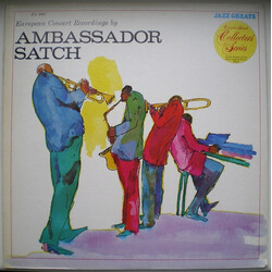Louis Armstrong And His All-Stars European Concert Recordings By Ambassador Satch Vinyl LP USED