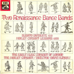 The Early Music Consort Of London / The Morley Consort / David Munrow Two Renaissance Dance Bands Vinyl LP USED