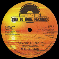 Master Jam (2) Dancin' All Night Vinyl 12" USED