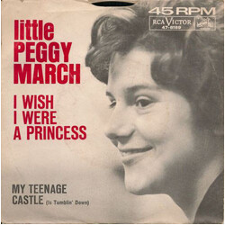 Peggy March I Wish I Were A Princess Vinyl 7" USED