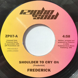 Frederick Shoulder To Cry On / Let Go Vinyl 7" USED