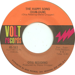 Otis Redding The Happy Song (Dum-Dum) / Open The Door Vinyl 7" USED