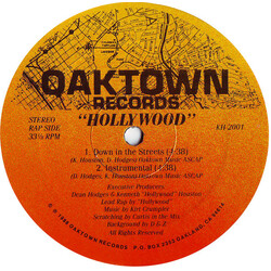 Hollywood (5) Let's Go Down USED VINYL 12INCH 33 S RPM STEREO
