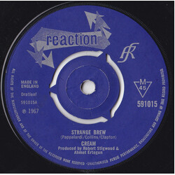 Cream (2) Strange Brew Vinyl 7" USED
