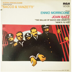 Ennio Morricone Sacco & Vanzetti (An Original Soundtrack Recording) Vinyl LP USED