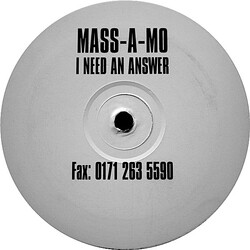 Mass-A-Mo I Need An Answer Vinyl 12" USED