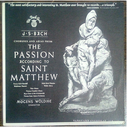 Johann Sebastian Bach / Teresa Stich-Randall / Hilde Rössel-Majdan / Waldemar Kmentt / Walter Berry / Hans Braun / Wiener Staatsopernchor / Knabenchor