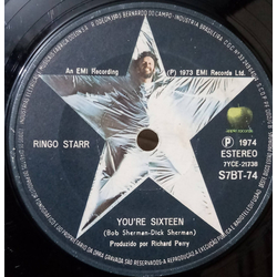 Ringo Starr You're Sixteen Vinyl 7" USED