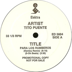 Tito Puente Para Los Rumberos Vinyl 12" USED