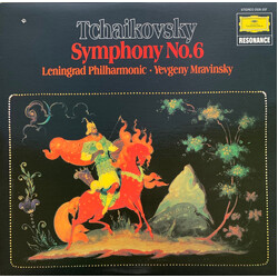 Pyotr Ilyich Tchaikovsky / Leningrad Philharmonic Orchestra / Evgeny Mravinsky Symphony No. 6 "Pathétique" Vinyl LP USED