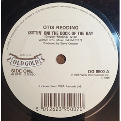 Otis Redding (Sittin' On) The Dock Of The Bay Vinyl 7" USED