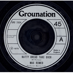 Max Romeo / The Aggrovators Natty Dread Take Over / Laughing Dread Vinyl 7" USED