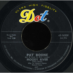 Pat Boone Moody River / A Thousand Years Vinyl 7" USED