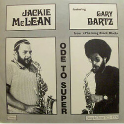 Jackie McLean / Gary Bartz Ode To Super Vinyl LP USED