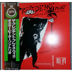 Lester Young / The Oscar Peterson Trio The President Plays With The Oscar Peterson Trio Vinyl LP USED
