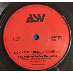 The Midnite Follies Orchestra / Johnny M (2) Kicking The Gong Around Vinyl 7" USED