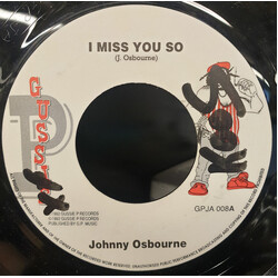 Johnny Osbourne I Miss You So Vinyl 7" USED