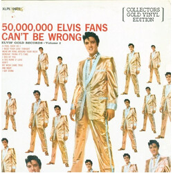 Elvis Presley 50,000,000 Elvis Fans Can't Be Wrong - Elvis' Gold Records - Volume 2 Vinyl LP USED