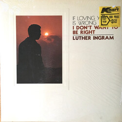 Luther Ingram (If Loving You Is Wrong) I Don't Want To Be Right Vinyl LP USED