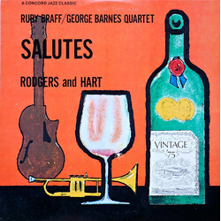 Ruby Braff / George Barnes Quartet Braff/Barnes Quartet Salutes Rodgers And Hart Vinyl LP USED