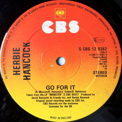 Herbie Hancock Go For It Vinyl 12" USED