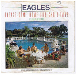 Eagles Please Come Home For Christmas / Funky New Year VINYL 7" USED
