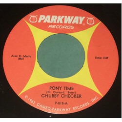 Chubby Checker Pony Time USED VINYL 7INCH 45 RPM SINGLE REISSUE