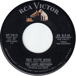 The Ames Brothers Red River Rose USED VINYL 7INCH SINGLE 45 RPM