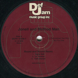 Jonell / Method Man / Method Man / Redman / Cypress Hill / War Round & Round (Remix) / Cisco Kid VINYL 12" USED