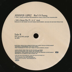 Jennifer Lopez Ain't It Funny VINYL 12" USED