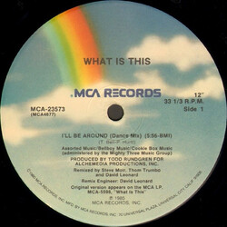 What Is This I'll Be Around (Dance Mix) Vinyl 12" USED