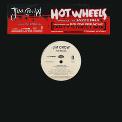 Jim Crow Hot Wheels USED VINYL 12INCH PROMO