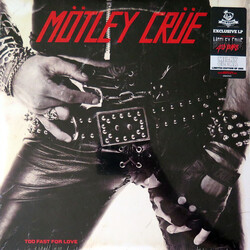 Mötley Crüe Too Fast For Love Vinyl LP USED