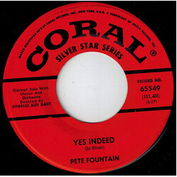 Pete Fountain Yes Indeed / While We Danced At The Mardi Gras USED VINYL 7INCH 45 RPM