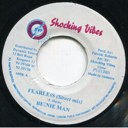 Beenie Man Fearless Vinyl 7" USED