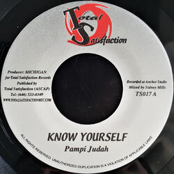 Pampi Judah / Natural Black Know Yourself / Nuh Go So Vinyl 7" USED