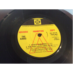 The Kinks God's Children Vinyl 7" USED