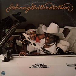 Johnny Guitar Watson I Don't Want To Be A Lone Ranger Vinyl LP USED